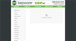 Desktop Screenshot of kepware.fr